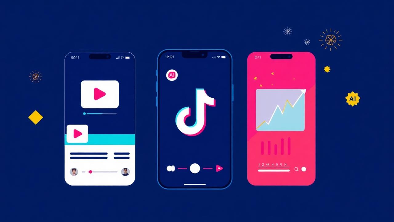 KI für Social Media: TikTok, Reels & Shorts